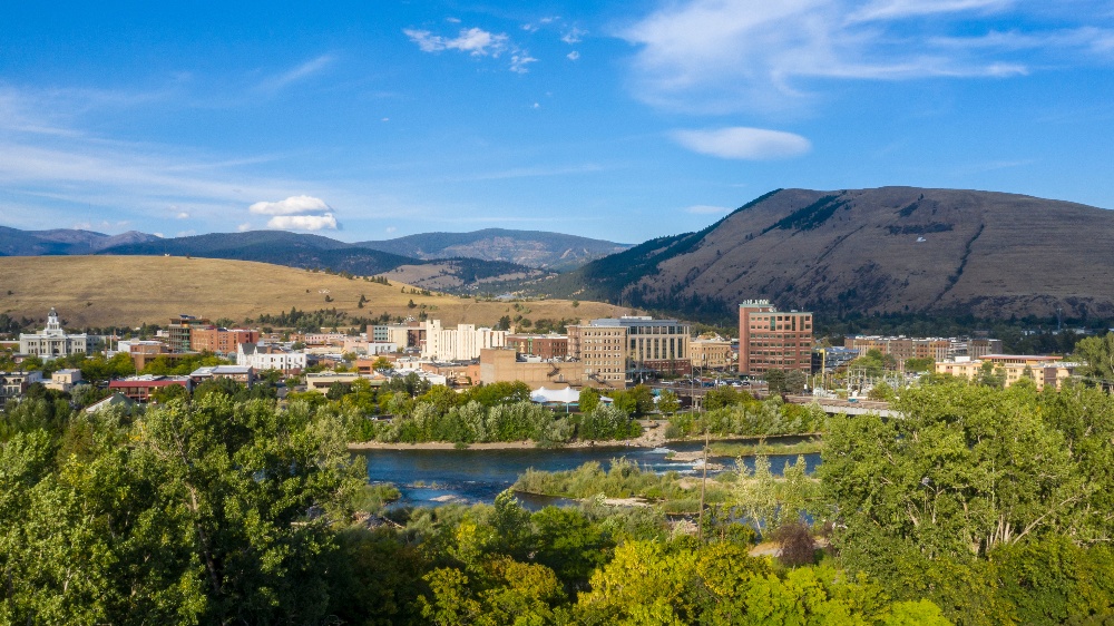 Missoula Montana in the Summer