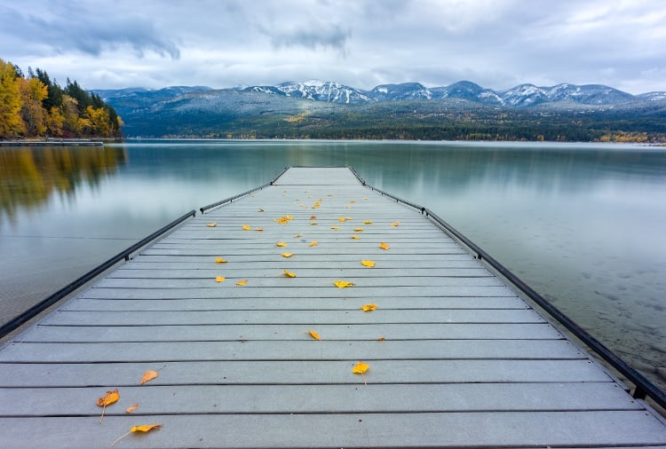 whitefish lake dock