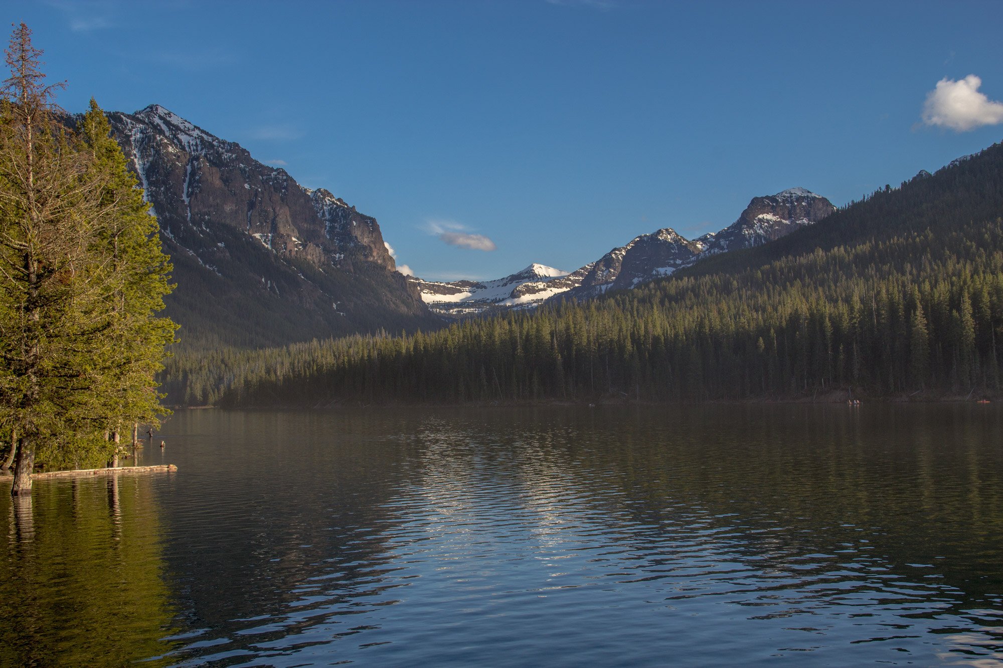 Hyalite Reservoir outside of Bozeman, Montana