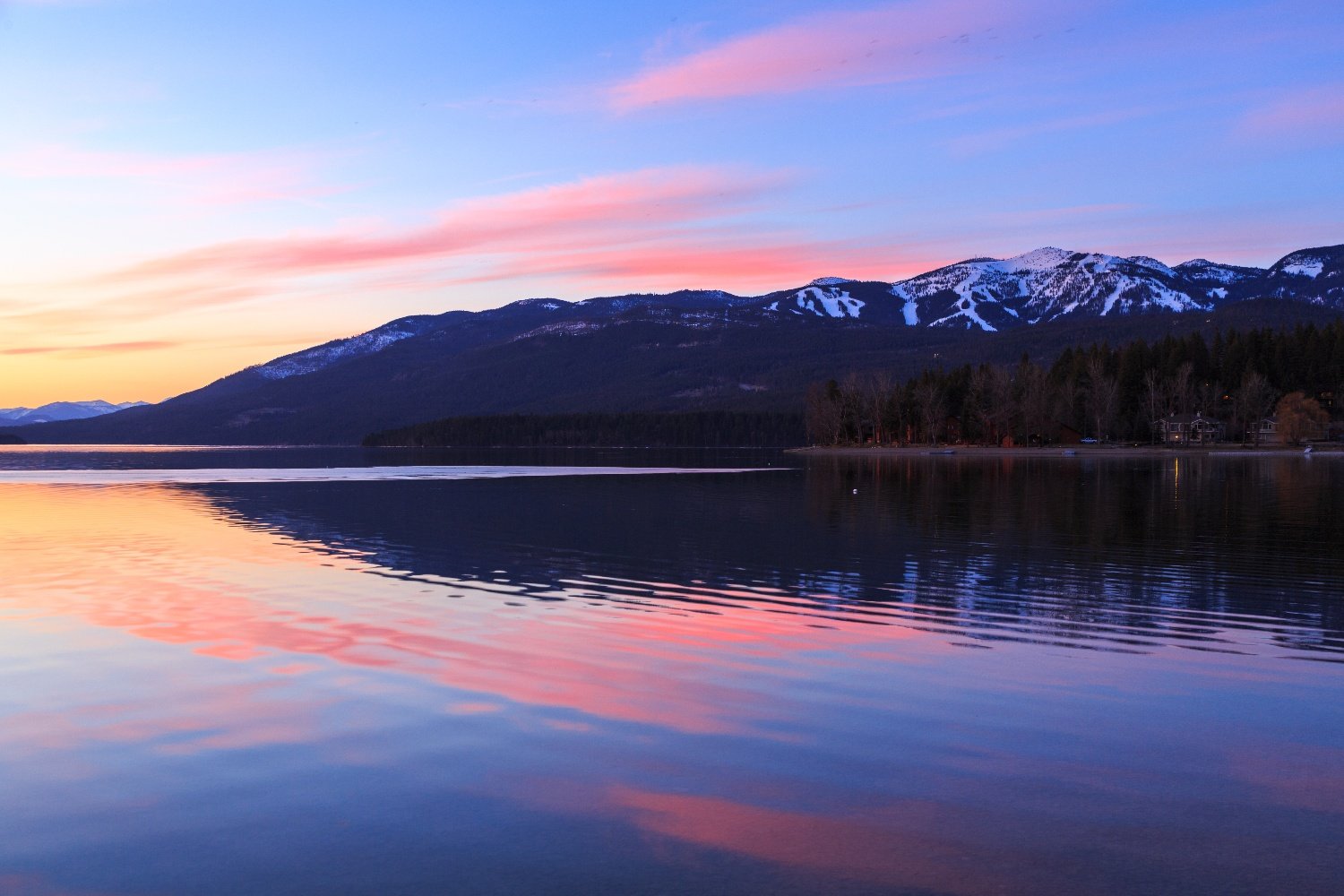 whitefish-lake-sunset